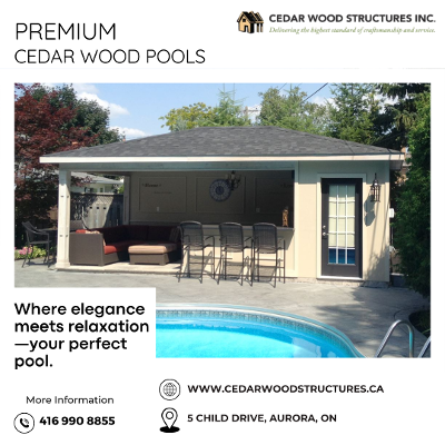 Outdoor Perfection – Custom Pavilions, Pergolas & Cabanas!